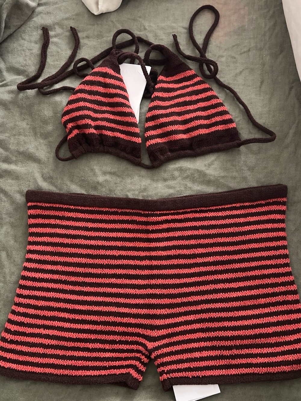 Indah Tyla shorts and Dixie Top